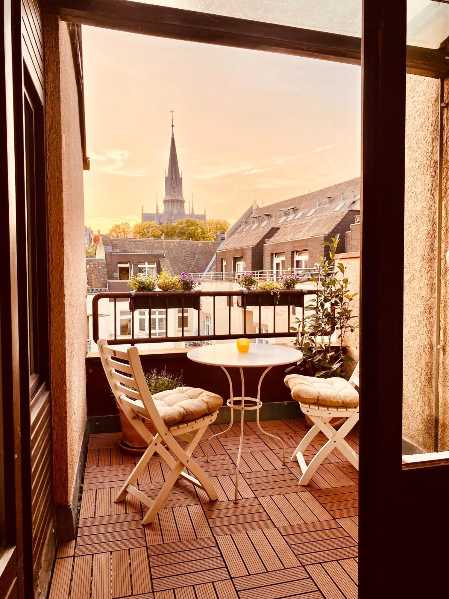Living With Soul - Appartement Ueber Den Daechern Von Wiesbaden Dış mekan fotoğraf